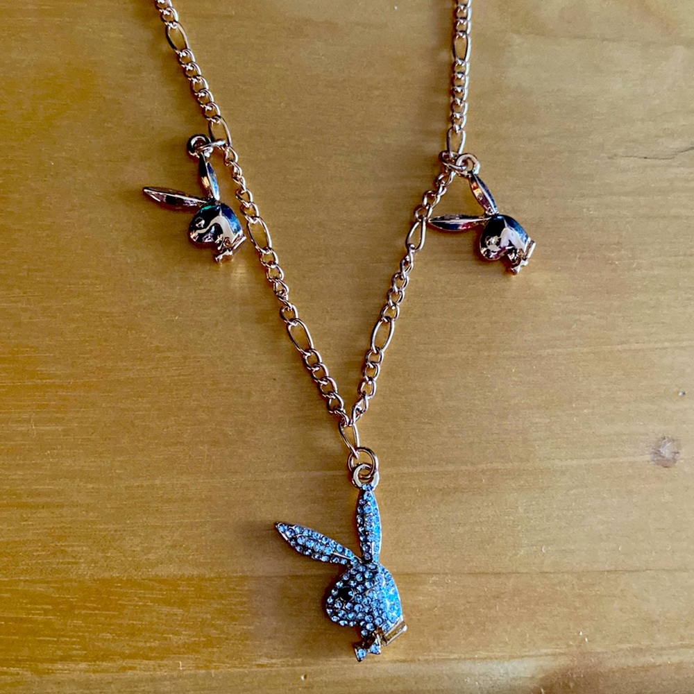 Playboy bunny necklace